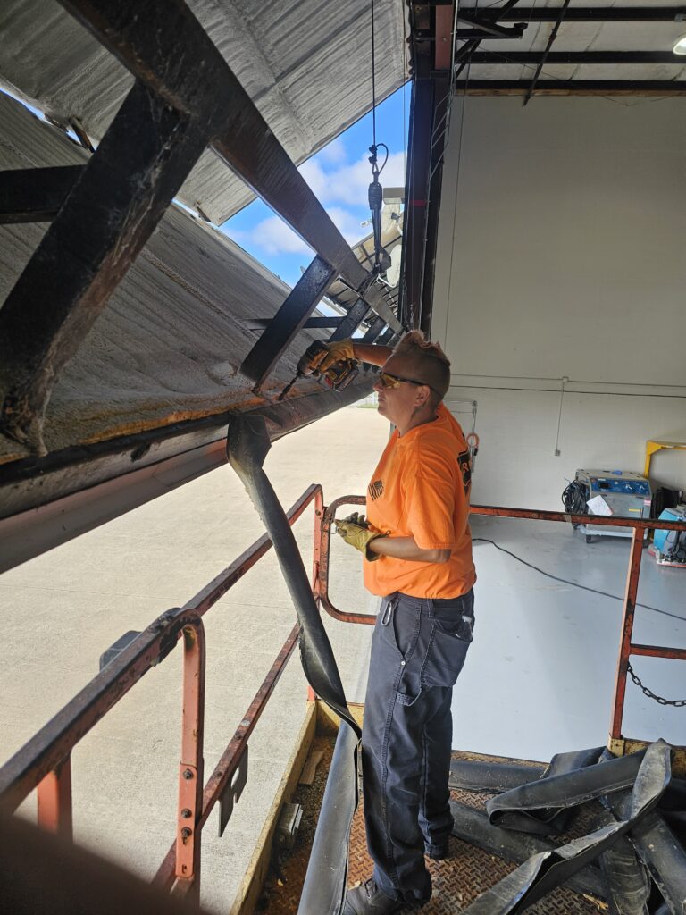 Aircraft Hangar Door Repair