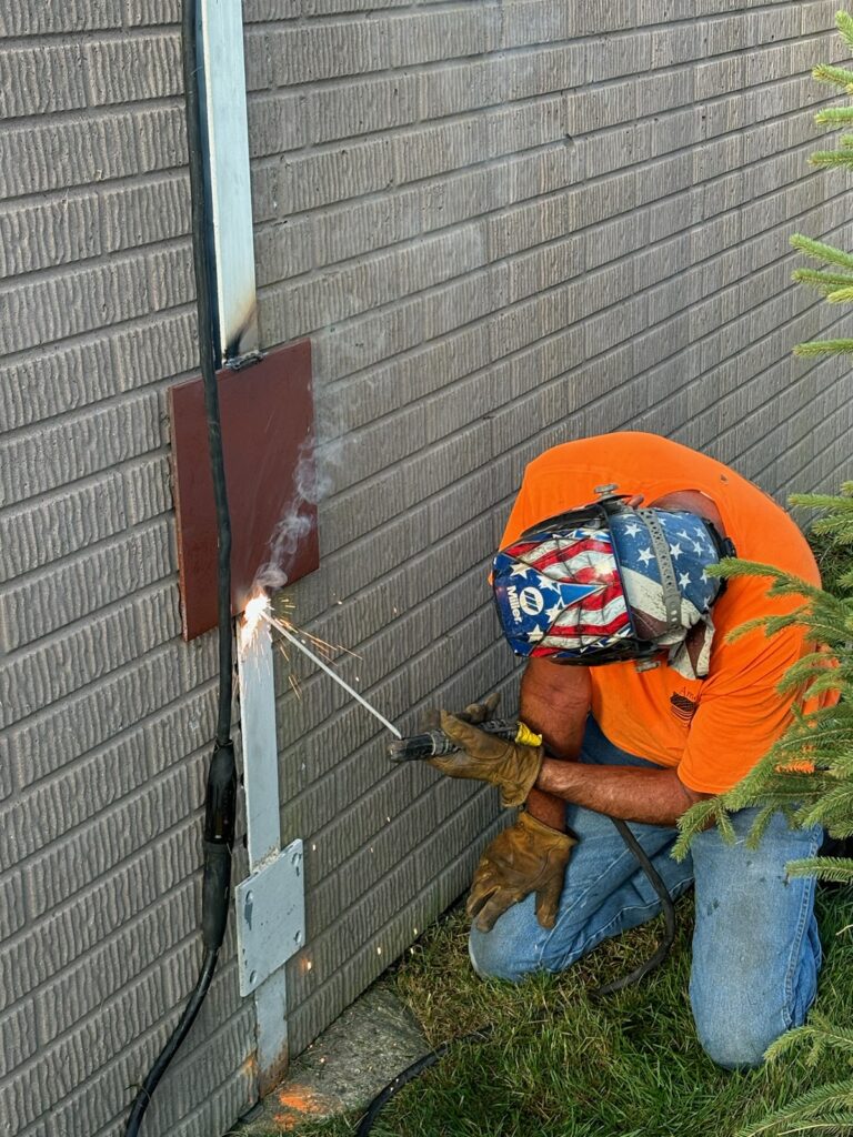 Architectural fence repair