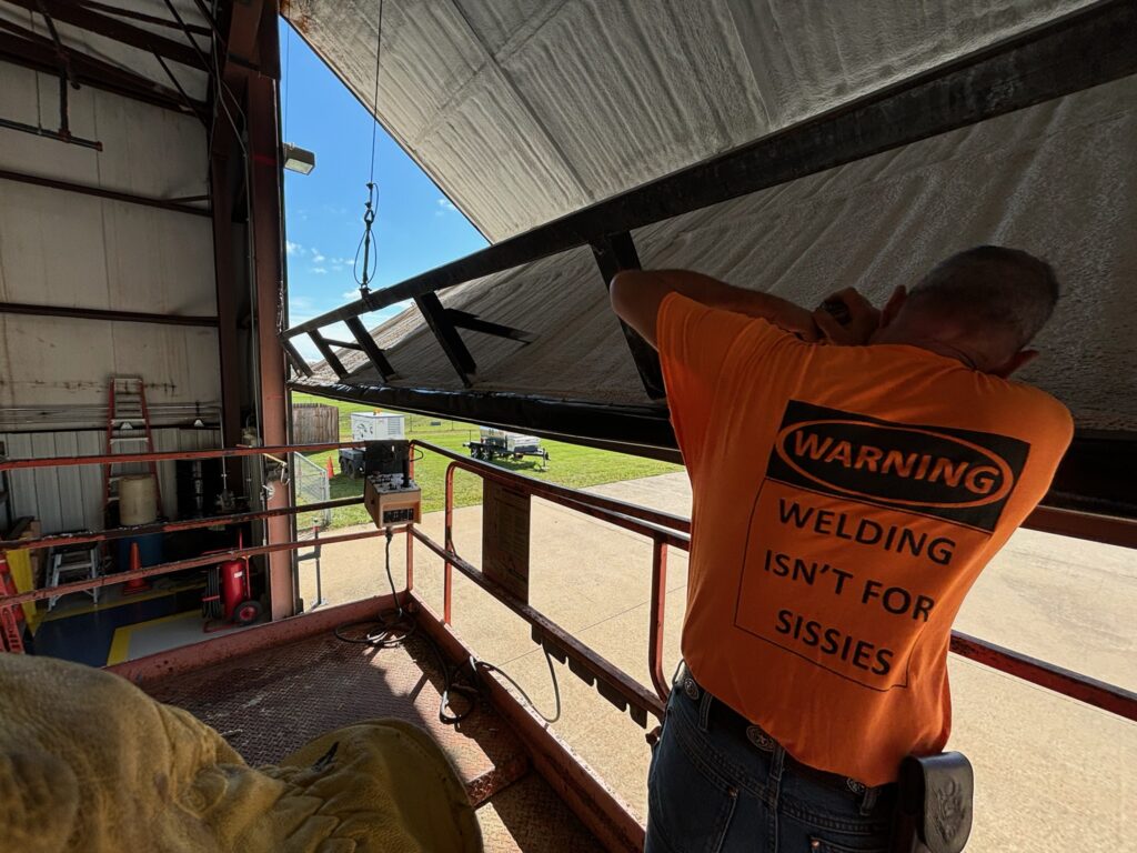 Aircraft Hangar Door Repair