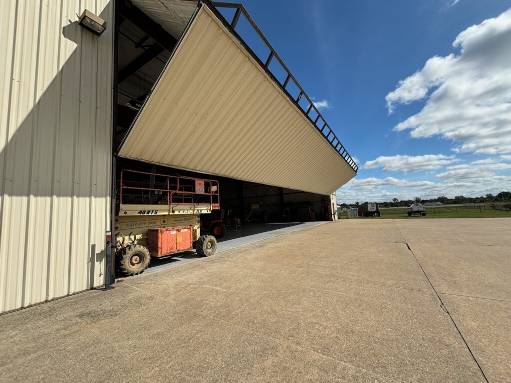 Aircraft Hangar Door Repair