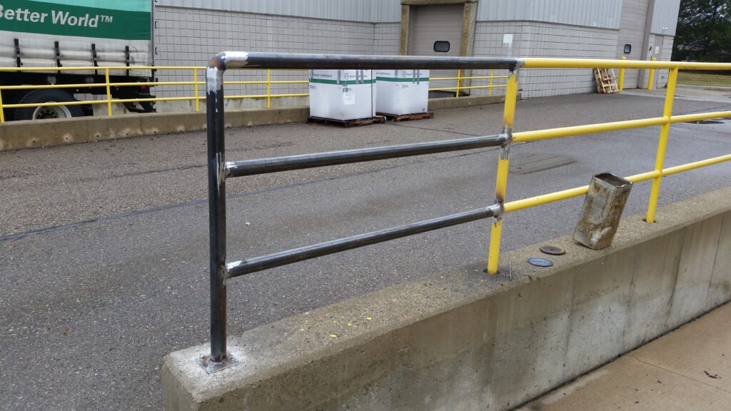 safety railings, mobile welding